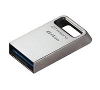 Kingston DataTraveler Micro Unidad Flash USB 64GB 200MB/s Metal USB 3.2 Gen 1 - DTMC3G2/64GB