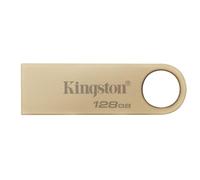 Kingston DataTraveler SE9 Gen 3 - 128GB 220MB/s lectura - Metálica -Unidad USB 3.2 Gen 1 -Dorado