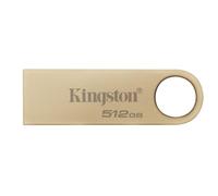 Kingston DataTraveler SE9 Gen 3 - 512GB 220MB/s lectura - Metálica - Unidad USB 3.2 Gen 1 - Dorado
