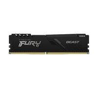 Kingston Technology FURY Beast 16GB 3200MT/s DDR4 CL16 DIMM 1Gx8 Black