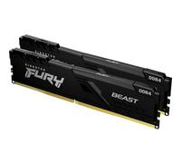 Kingston Technology FURY Beast 32GB 3200MT/s DDR4 CL16 DIMM (Kit de 2) Black