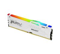 Kingston FURY Beast Blanco RGB EXPO 32GB 5600MT/s DDR5 CL36 DIMM Memoria gamer para Ordenadores de sobremesa Módulo único - KF556C36BWEA-32