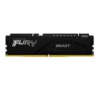 Kingston Fury Beast Negro DDR5 64GB 5600MT/s CL36 DIMM Memoria Gamer para Ordenadores de sobremesa Módulo único AMD Expo e Intel XMP - KF556C36BBE-64