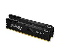 Kingston Technology FURY Beast 64GB 3200MT/s DDR4 CL16 DIMM (Kit de 2) Black