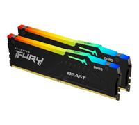Memoria RAM Kingston 64GB DDR5 6000MT/s FURY Beast RGB EXPO Kit 2x32GB