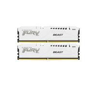 Kingston Fury Beast 64GB (2x32GB) DDR5 6400MT/s CL32 White EXPO - Memoria RAM