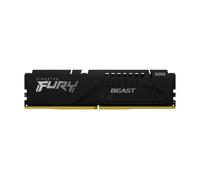 Kingston FURY Beast Negro DDR5 8GB 5600MT/s CL36 DIMM Memoria gamer para Ordenadores de sobremesa Módulo único AMD EXPO e Intel XMP - KF556C36BBE-8