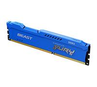 Kingston FURY Beast Azul 8GB 1600MHz DDR3 CL10 Memoria para Ordenadores de sobremesa Módulo único KF316C10B/8