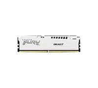 Kingston FURY Beast Blanco DDR5 32GB (2x16GB) 5600MT/s CL36 DIMM Memoria gamer para Ordenadores de sobremesa Kit de 2 AMD EXPO e Intel XMP - KF556C36BWEK2-32