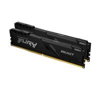 Kingston Technology FURY Beast 64GB 3600MT/s DDR4 CL18 DIMM (Kit de 2) Black