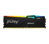 Kingston Fury Beast DDR5 RGB 16GB 5200MT/s DDR5 CL40 DIMM Desktop Gaming Memory
