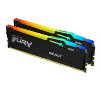 Kingston Technology FURY Beast 32GB 6000MT/s DDR5 CL36 DIMM (Kit of 2) RGB EXPO