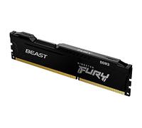 Kingston FURY Beast Negro 8GB 1600MHz DDR3 CL10 Memoria para Ordenadores de sobremesa Módulo único KF316C10BB/8