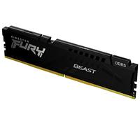 Kingston FURY Beast Negro DDR5 128GB (4x32GB) 5600MT/s CL40 DIMM Memoria gamer para Ordenadores de sobremesa Kit de 4 Intel XMP - KF556C40BBK4-128