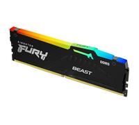 Kingston FURY Beast Negro RGB EXPO 16GB 6000MT/s DDR5 CL30 DIMM Memoria gamer para Ordenadores de sobremesa Módulo único - KF560C30BBEA-16