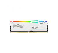 Kingston Technology FURY Beast 16GB 6000MT/s DDR5 CL30 DIMM White RGB EXPO