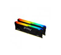 Kingston Kit 32GB (2 x 16GB) DDR4 3200MHz FURY Beast Negro 1R CL16