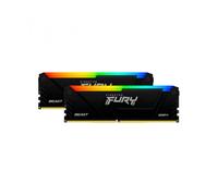 Kingston Kit 32GB (2 x 16GB) DDR4 3200MHz FURY Beast Negro 1R CL16