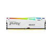 Kingston FURY Beast Blanco RGB EXPO 32GB 5600MT/s DDR5 CL36 DIMM Memoria gamer para Ordenadores de sobremesa Módulo único - KF556C36BWEA-32