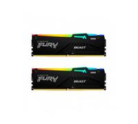 Kingston Fury Beast RGB 32GB (2x16GB) 5600MHZ CL40 DDR5 Negra