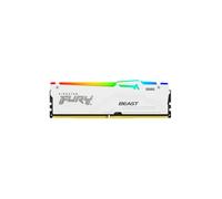 Kingston Technology FURY Beast 32GB 6000MT/s DDR5 CL30 DIMM White RGB EXPO