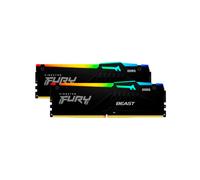 Memoria RAM Kingston 64GB DDR5 6000MT/s FURY Beast RGB EXPO Kit 2x32GB