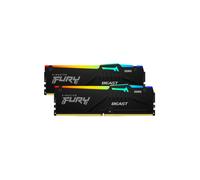 Kingston Technology FURY Beast 64 GB 6000 MT/s DDR5 CL36 DIMM (Kit de 2) RGB EXPO