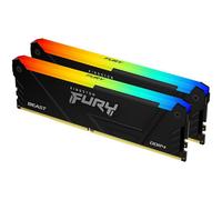 Kingston Fury Beast RGB 32GB 3200MT/s DDR4 CL16 DIMM (Kit de 2) PC Memoria para