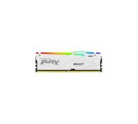 Kingston Technology FURY Beast 16GB 6000MT/s DDR5 CL36 DIMM White RGB EXPO