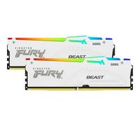 Kingston FURY Beast RGB White DDR5 5600MHz 32GB 2x16GB CL36