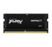 Kingston FURY Impact 16GB DDR5 6400MT/s SODIMM Laptop RAM Memory Module 1 x 16GB CL38 XMP 3.0 Negro (KF564S38IBK2-16)
