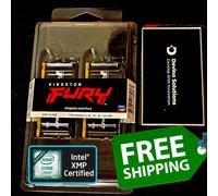 Kingston Fury Impact 32GB (16GBx2) DDR5 6000MHz CL38 SODIMM Laptop RAM Intel AMD