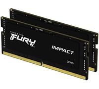 Kingston fury impact 64gb(2x32gb) 4800mt/s ddr5 cl38 sodimm memoria ga