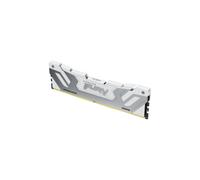 Kingston Fury Renegade DDR5 Plata/Blanco XMP 24GB 8400MT/s CL40 CUDIMM Memoria Gamer para Ordenadores de sobremesa - KF584CU40RW-24