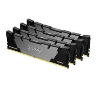 Kingston Technology FURY 32GB 3600MT/s DDR4 CL16 DIMM (Kit de 4) Renegade Black