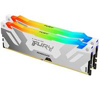 Kingston Technology FURY 64GB 6400MT/s DDR5 CL32 DIMM (Kit de 2) Renegade RGB Blanco XMP
