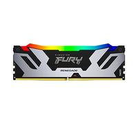 Kingston FURY Renegade DDR5 RGB Plata - Negro XMP 48GB 6000MT/s CL32 DIMM Memoria gamer para Ordenadores de sobremesa Módulo único - KF560C32RSA-48