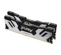 Kingston FURY Renegade DDR5 Silver/Black XMP 32GB 7600MT/s CL38 DIMM Desktop Gaming Memory (Kit of 2) KF576C38RSK2-32