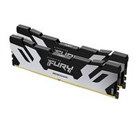 Kingston FURY Renegade Negro RGB XMP 64GB 6400MT/s DDR5 CL32 DIMM Memoria gamer para Ordenadores de sobremesa (Kit de 2) - KF564C32RSAK2-64