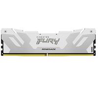 Kingston FURY Renegade DDR5 Silver/White XMP 32GB 6400MT/s CL32 DIMM Desktop Gaming Memory - KF564C32RW-32