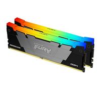Kingston FURY Renegade RGB 16GB 3200MT/s DDR4 CL16 DIMM (Kit de 2) Memoria gamer para Ordenadores de sobremesa - KF432C16RB2AK2/16