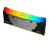 Kingston FURY Renegade RGB 32GB 3600MT/s DDR4 CL16 DIMM (Kit de 2) 1Gx8 Memoria gamer para Ordenadores de sobremesa - KF436C16RB12AK2/32