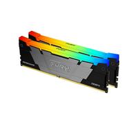 Kingston FURY Renegade RGB 32GB 3600MT/s DDR4 CL16 DIMM (Kit de 2) 1Gx8 Memoria gamer para Ordenadores de sobremesa - KF436C16RB12AK2/32