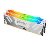 Kingston FURY Renegade RGB White 64GB (2x32GB) 6400MT/s DDR5 CL32 DIMM Kit XMP