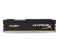Kingston HyperX Fury - Memoria RAM (DDR3, 1600 MHz, 8 GB, CL10), negro, (13.5 x 3.2 x 0.5 cm)