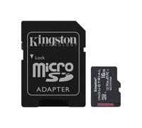 Kingston Industrial microSD - 16GB microSDHC Industrial C10 A1 pSLC Tarjeta + adaptador SD - SDCIT2/16GB