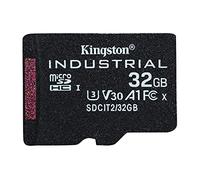 Kingston Industrial microSD - 32GB microSDHC Industrial C10 A1 pSLC Tarjeta en un único paquete sin adaptador - SDCIT2/32GBSP