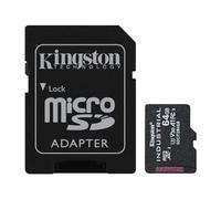 Kingston Industrial microSD - 64GB microSDXC Industrial C10 A1 pSLC Tarjeta + adaptador SD - SDCIT2/64GB