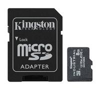 Kingston Industrial microSD - 8GB microSDHC Industrial C10 A1 pSLC Tarjeta + adaptador SD - SDCIT2/8GB