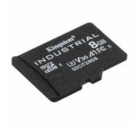 Kingston Industrial microSD - 8GB microSDHC Industrial C10 A1 pSLC Tarjeta en un único paquete sin adaptador - SDCIT2/8GBSP